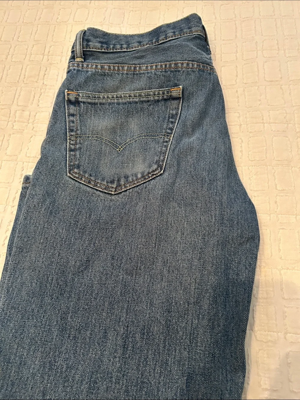 Levi's Men's Blue 550 Relaxed Fit Jeans - Blue 36x30
